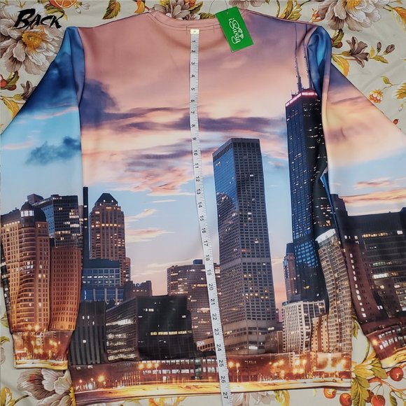 iSwag Blue Sweater Downtown Large New With Tags - Picture 2 of 4